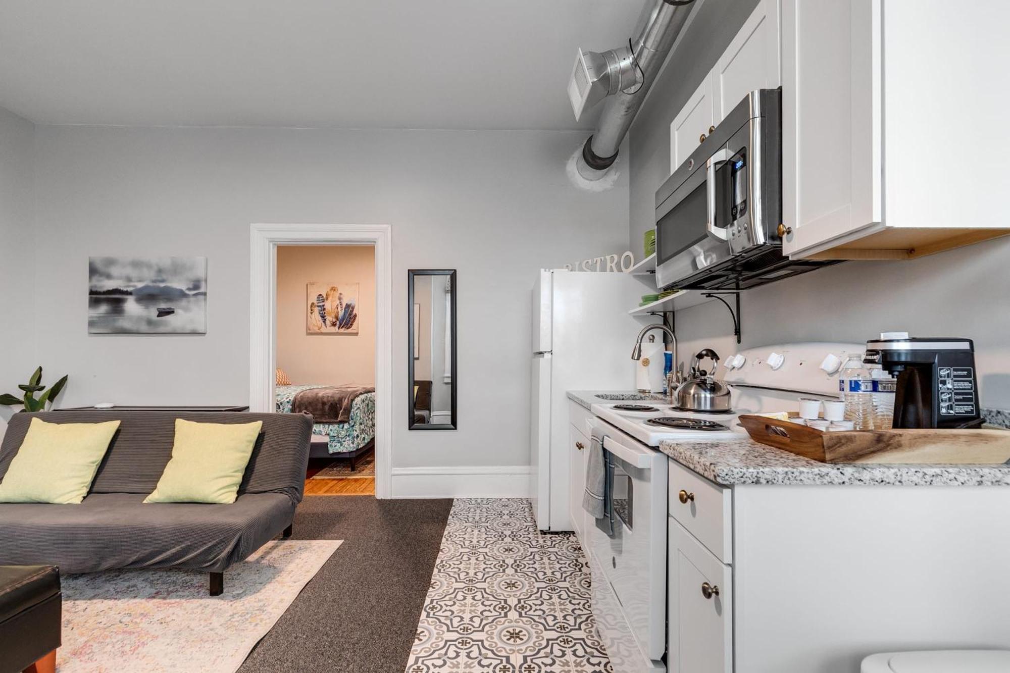 Apartment G5 King Bed Location Museums Free Parking *